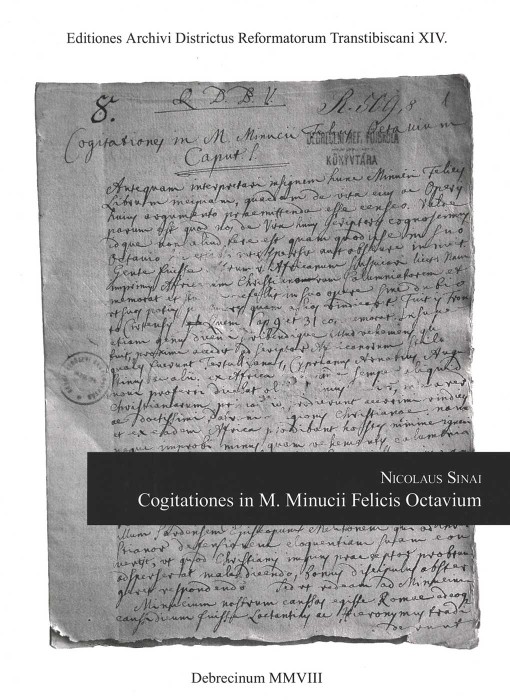 Nicolaus Sinai : Cogitationes in M. Minucii Felicis Octavium - II. kötet