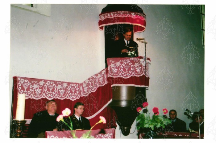 Budai Ézsaiás szoboravató ünnepély. 2002.okt.30.