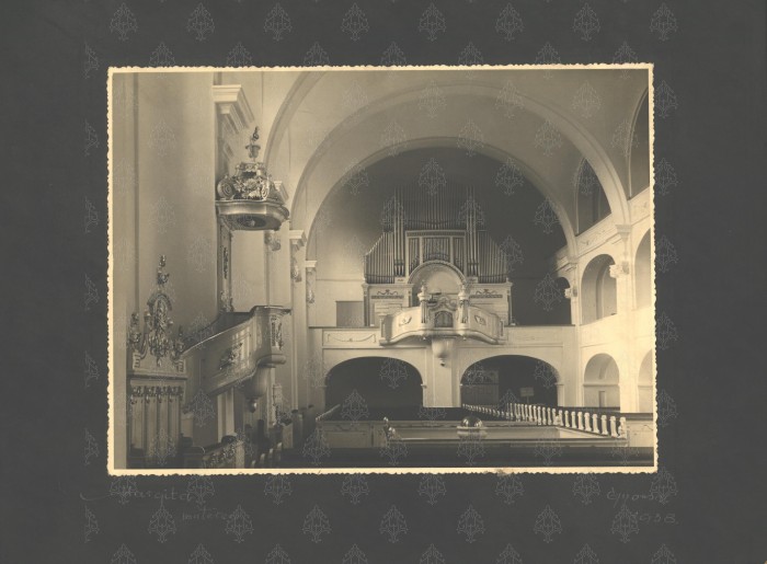 Gyomai templombelső (1938)